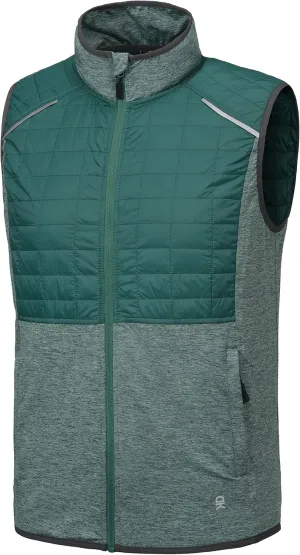 Little Donkey Andy Men's Lightweight Golf Vest Warm Outdoor Sleeveless Jacket for Hiking Travel Running Casual
