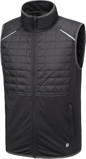 Little Donkey Andy Men's Lightweight Golf Vest Warm Outdoor Sleeveless Jacket for Hiking Travel Running Casual