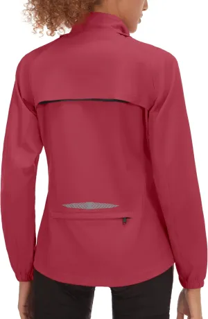 Little Donkey Andy Women's Lightweight Waterproof Cycling Jacket with Removable Sleeves for Biking Running Golf