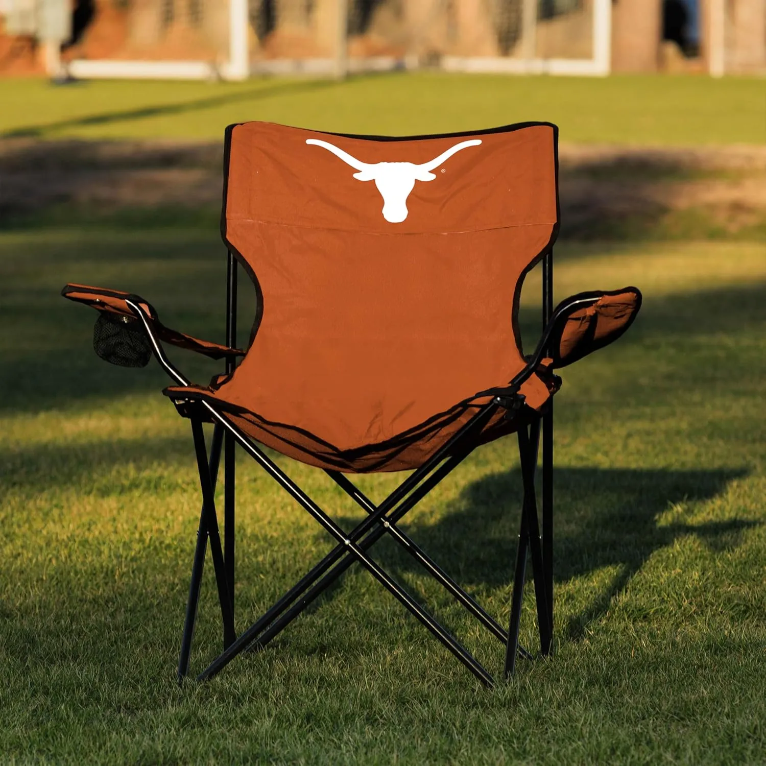 Logo Brands NCAA Georgia Bulldogs Adult Unisex Adult Quad Chair with Single Cup Holder