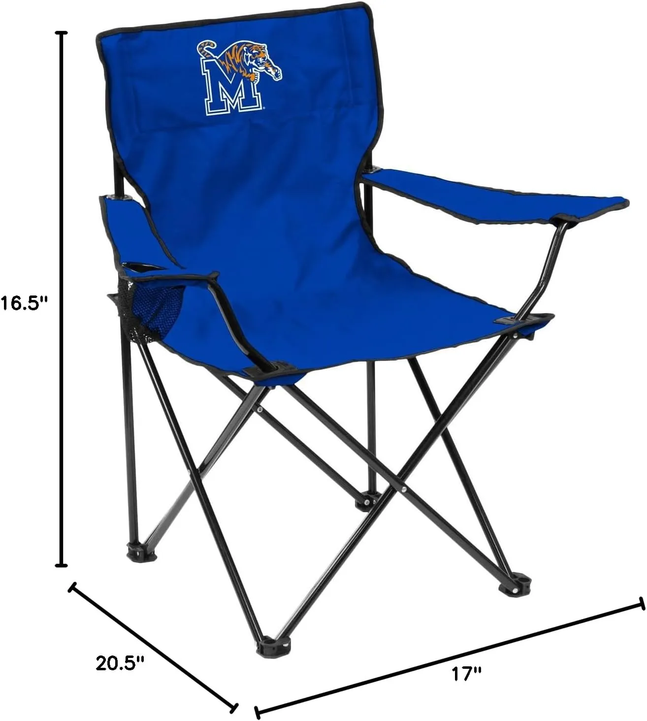 Logo Brands NCAA Unisex Quad Chair