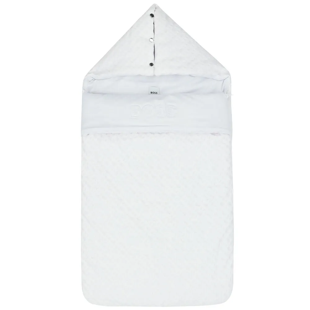 Logo Embossed All Over Logo Sleeping Bag