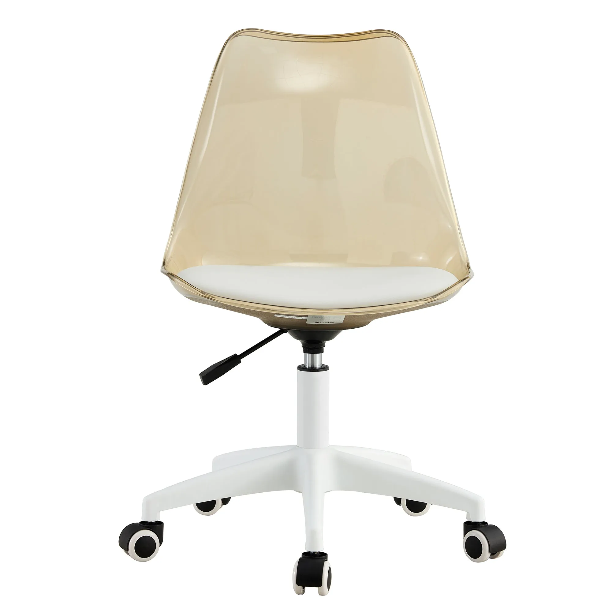 MAICOSY Modern Home Office Desk Chairs Swivel Engineering Adjustable 360° Chair - Amber Brown