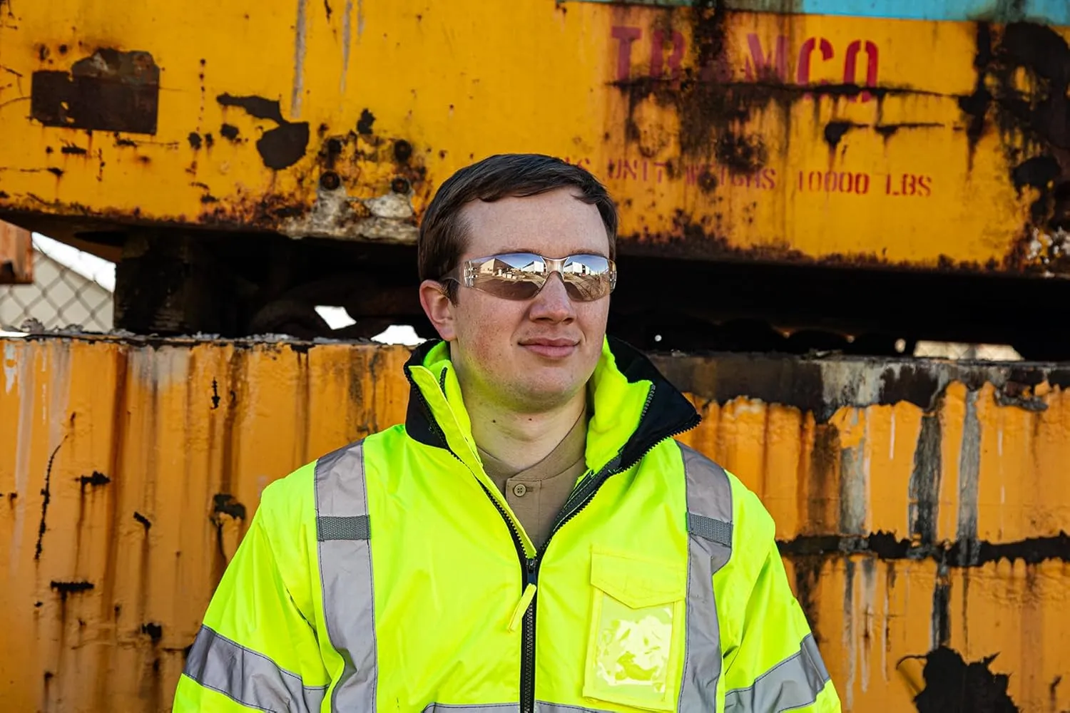 Majestic High Visibility Yellow 8-in-1 Waterproof Jacket