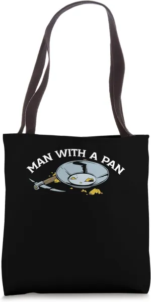 Man With A Pan Tote Bag