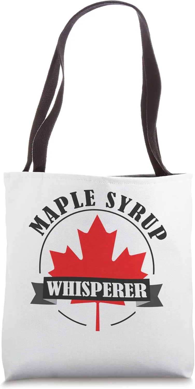 Maple Syrup Whisperer Maple Tree For Syrup Maple Syrup Tote Bag