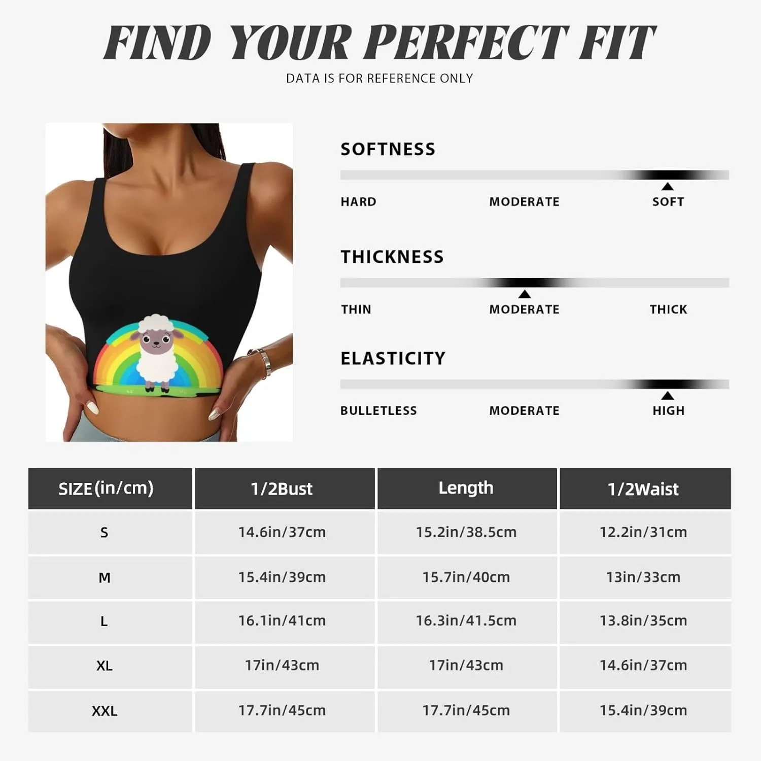 Marshmallows in The Green Grassland Pattern Women's Sports Vest - Yoga Workout Fitness for Women Athletic Tank Tops