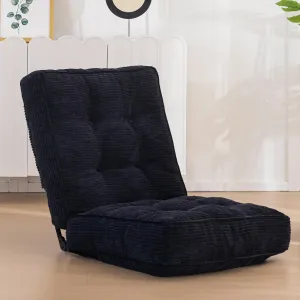 MAXYOYO Adjustable Floor Chair, Single Couch Recliner, Gaming Floor Meditation Chair with Tufted Cushion, Comfortable and Versatile Seating Lounge Couch for Adults