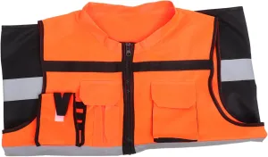 Men Reflective Vest Hi Visibility Vest High Visible for Night Run Men High Visibility Clothes Protective