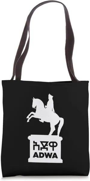 Menelik’s Monument - A Legacy of Adwa Victory Day Tote Bag