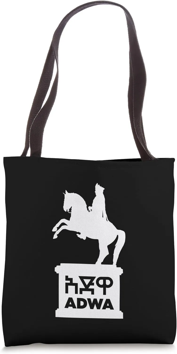 Menelik’s Monument - A Legacy of Adwa Victory Day Tote Bag