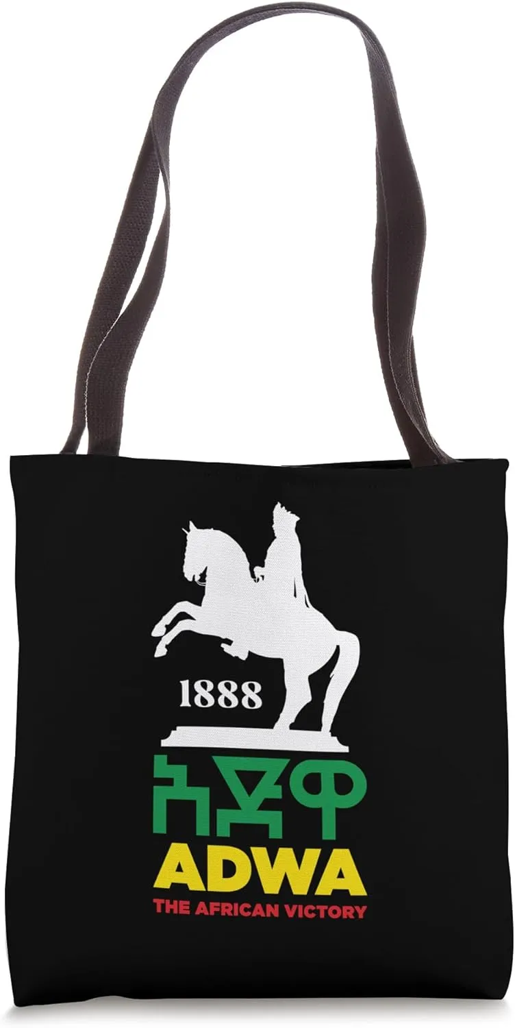 Menelik’s Monument - Adwa Victory Day Tote Bag