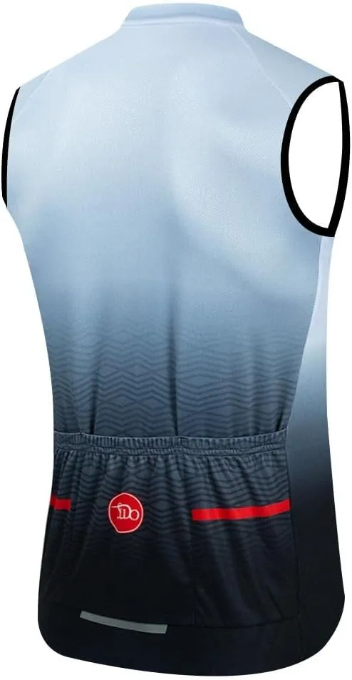 Men's Cycling Jersey Sleeveless Tops Clothing Bike Shirts Vest Breathable Bicycle Clothing Jacket