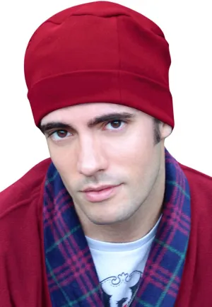 Mens Sleep Cap - 100% Cotton Night Cap for Men