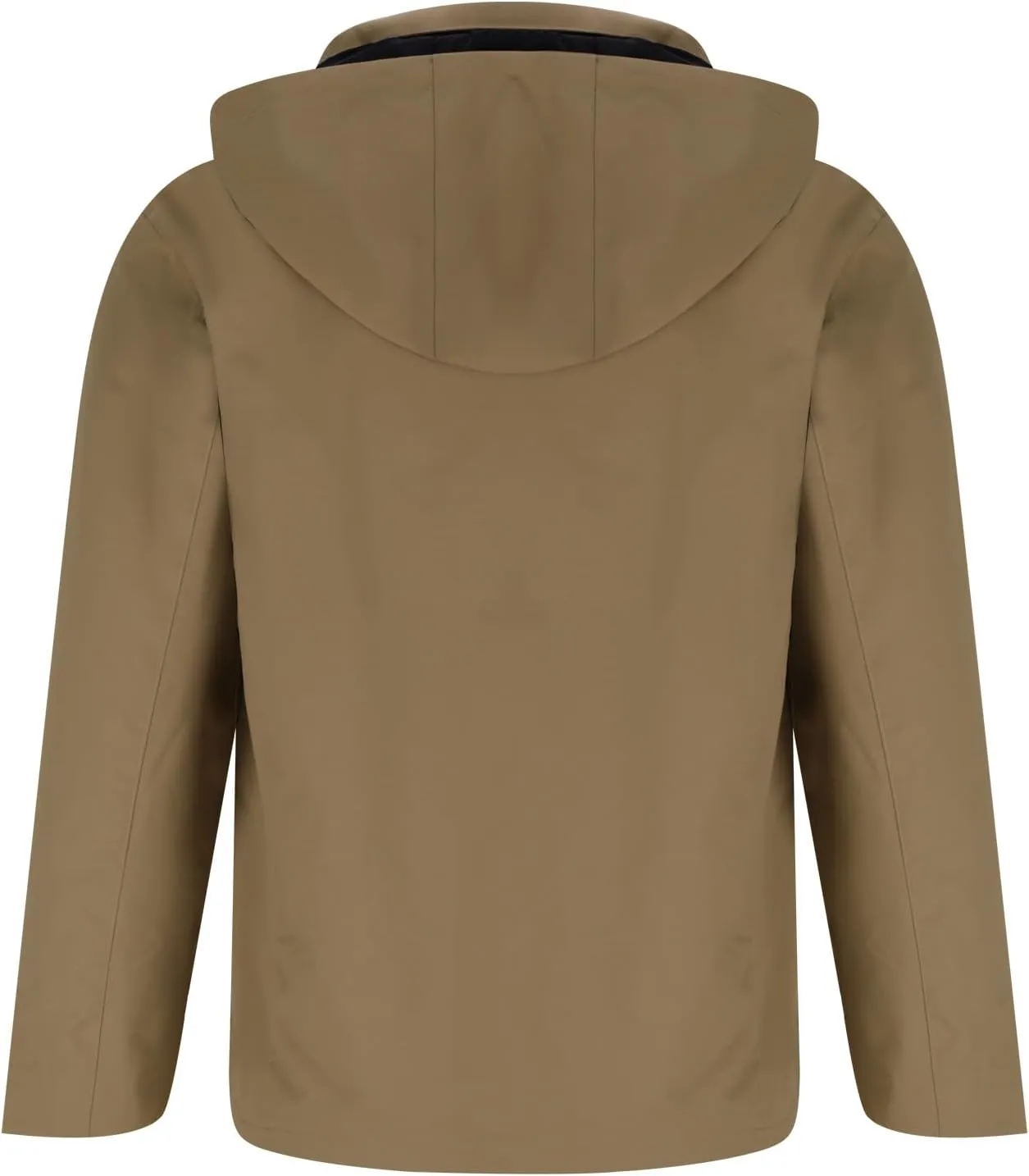 Men's Softshell Military Jacket Fleece Lined Water Repellent Outdoor Reflective Coat with Removable Hood