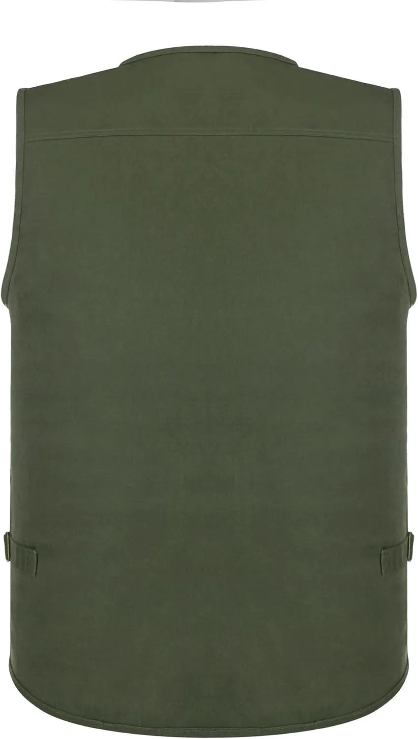 Men's Utility Work Hunting Travel Fishing Multi-Pockets Outdoor Vests