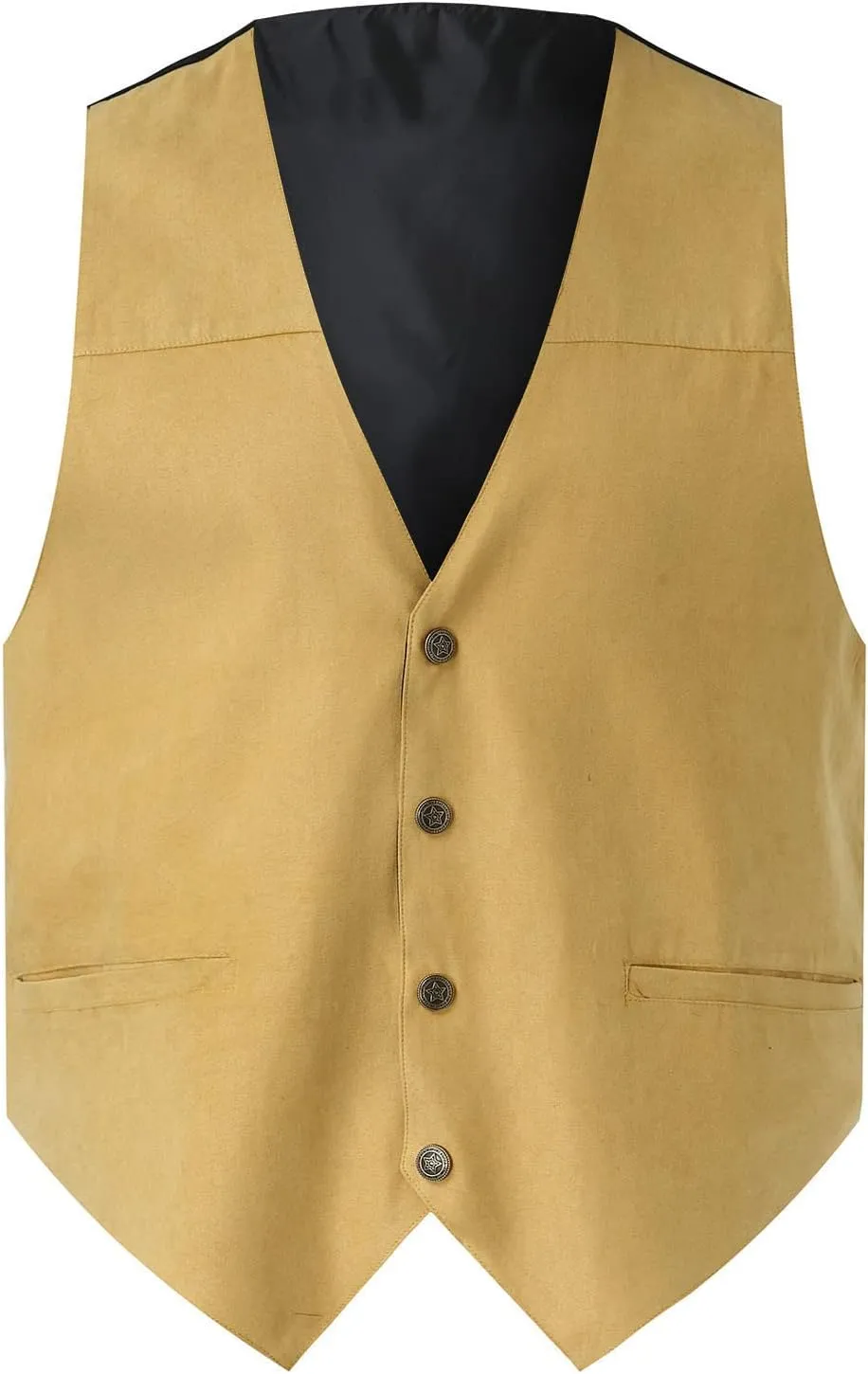 Mens Vests Leather V Neck Pocket Retro Color Vest Blouse With Button Purple Vest Brown Vest Men Black Mens Dress