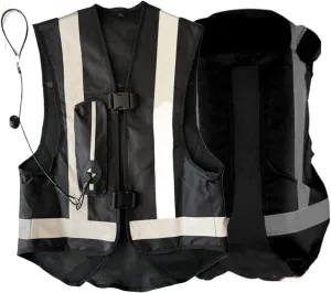 Men's/Women's Motorcycle Airbag Vests Adult Automatic/manual Inflatable Vest Adjustable Size, Lightweight