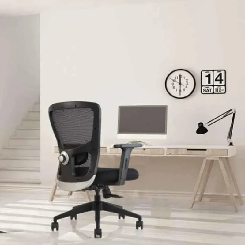 Mesh Ergonomic Chair for Office with Adjustable Handle with Metal Legs Base Superior Build, Comfort, and Trusted Quality