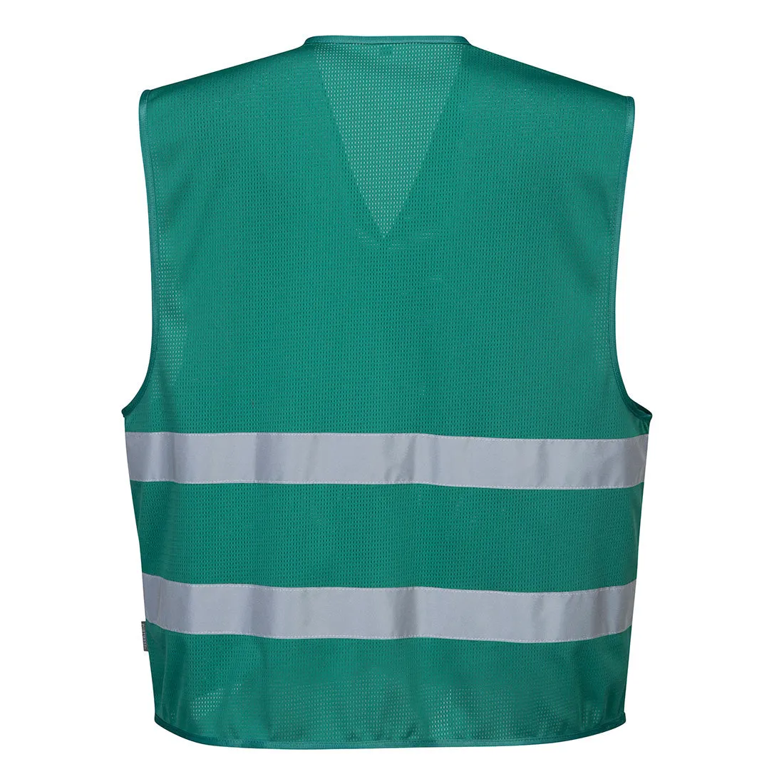 MeshAir Iona Vest - Lightweight Breathable Outdoor Vest with Reflective Tape for High Visibility in Warm Weather Activities