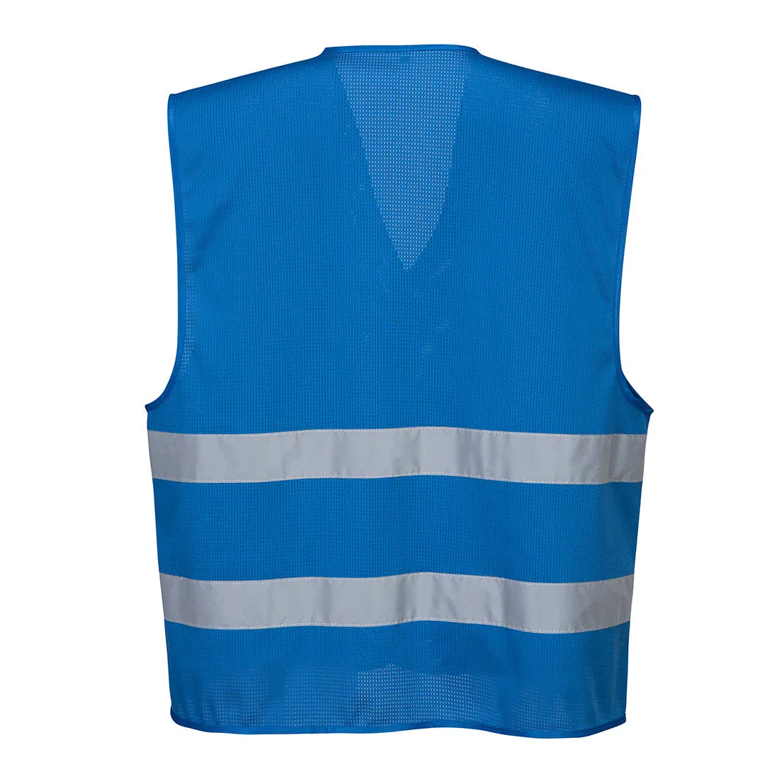 MeshAir Iona Vest - Lightweight Breathable Outdoor Vest with Reflective Tape for High Visibility in Warm Weather Activities