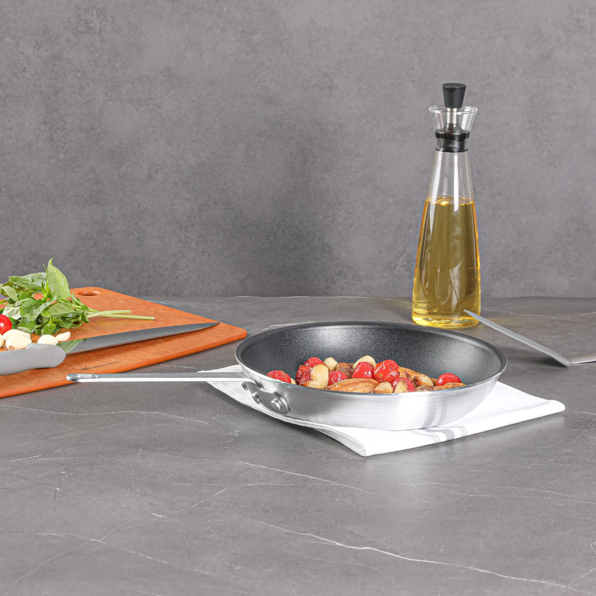 Met Lux Aluminum 10" Fry Pan - Non-Stick - 1 count box