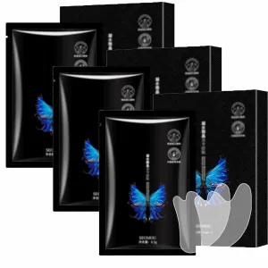 Microcrystalline Nasolabial Folds Removal Mask, Microcrystalline Lifting Decree Patch,Face Wrinkle Removal Lift Mask, Face & Forehead Wrinkle Patches,Joylandgo Wrinkle Patches (3 Box)