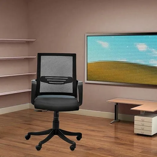 Mid Back Executive Chair with Nylon Base