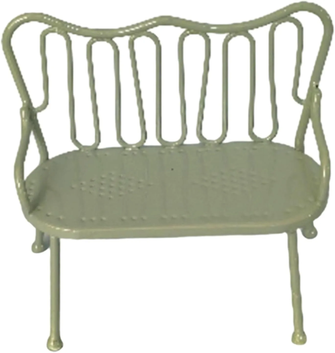 Miniature Chair for Dollhouse, BJD Furniture for Kids, Green