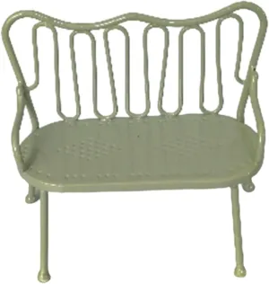Miniature Chair for Dollhouse, BJD Furniture for Kids, Green