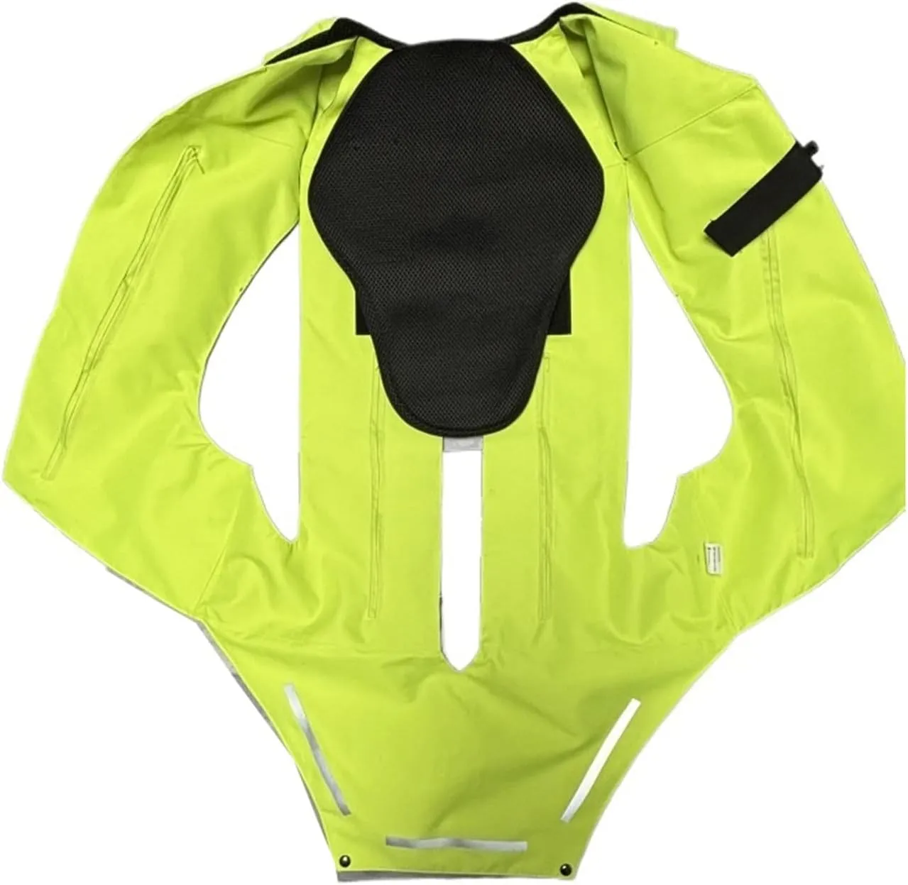 Motorcycle Airbag Vest Adjustable Vest, Unisex, With Reflective Tape, Back Protector, Equestrian Safety