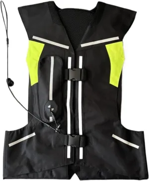 Motorcycle Airbag Vest For Men/Women 0.03S Triggers Neck/coccyx/body Airbag Horse Cycling Protective Jacket