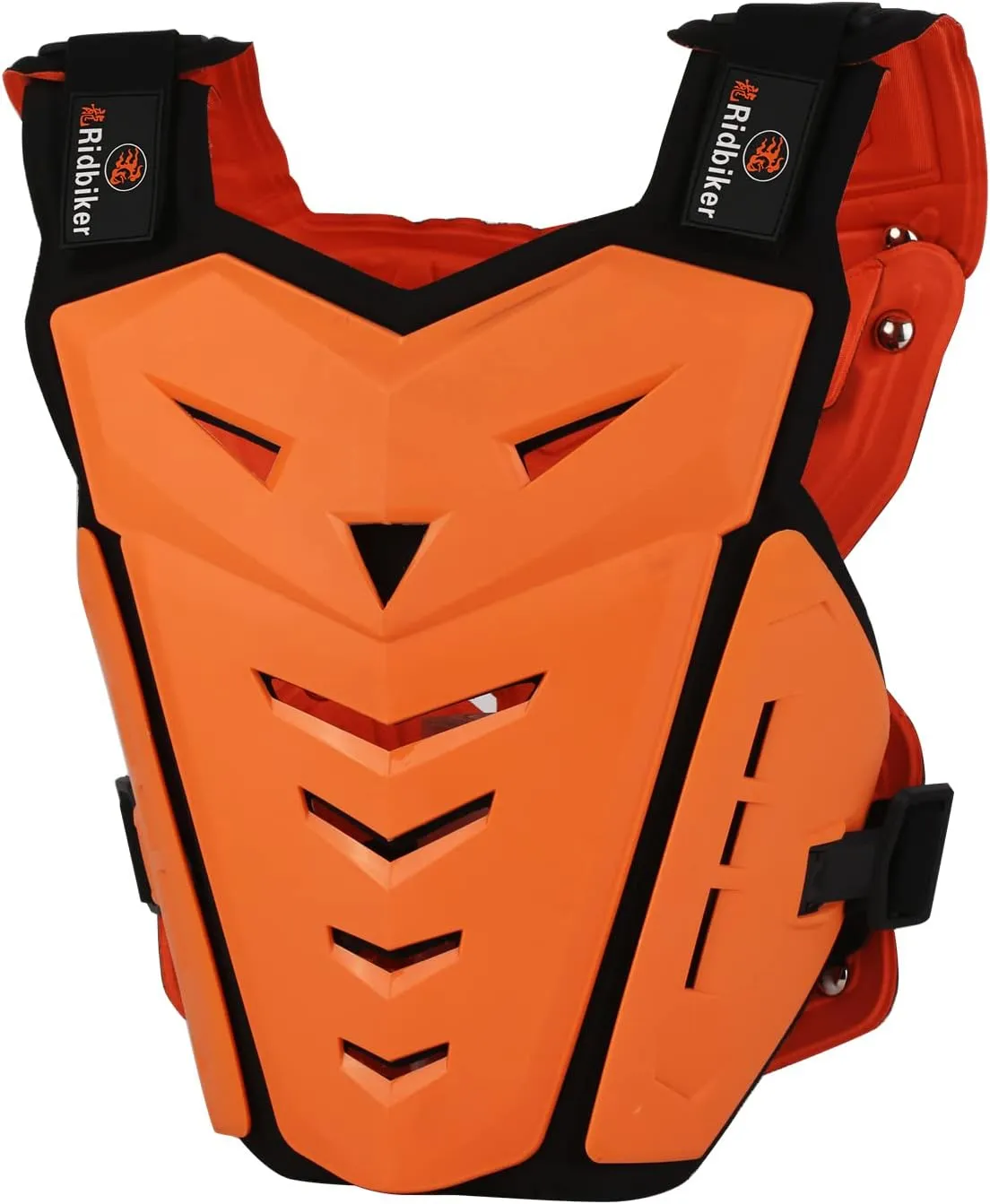 Motorcycle Body Armor Vest Dirt Bike Gear, Chest Protector Motocross Gear Motorcycle Chest Back Protector for Men Mountain Bike Protective Gear MTB Racing Off-Road