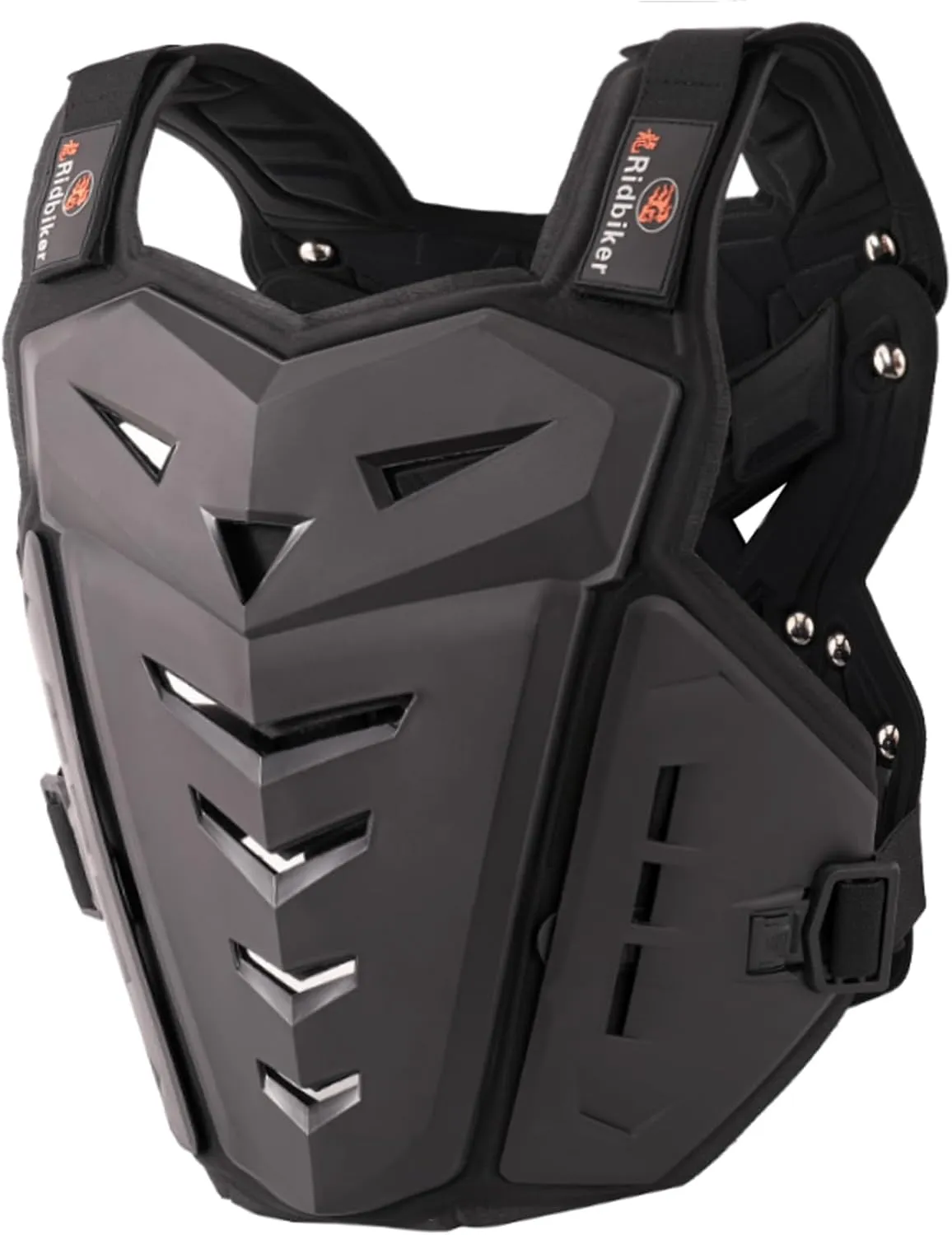 Motorcycle Body Armor Vest Dirt Bike Gear, Chest Protector Motocross Gear Motorcycle Chest Back Protector for Men Mountain Bike Protective Gear MTB Racing Off-Road