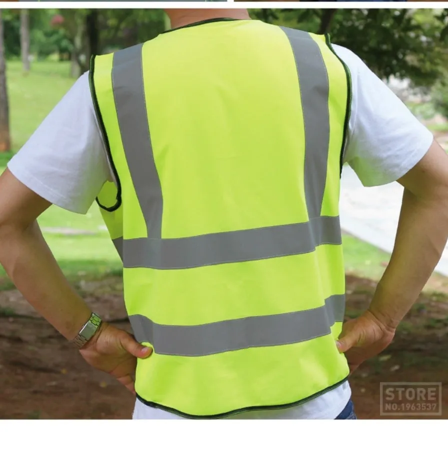 Motorcycle Jacket Reflective Vest