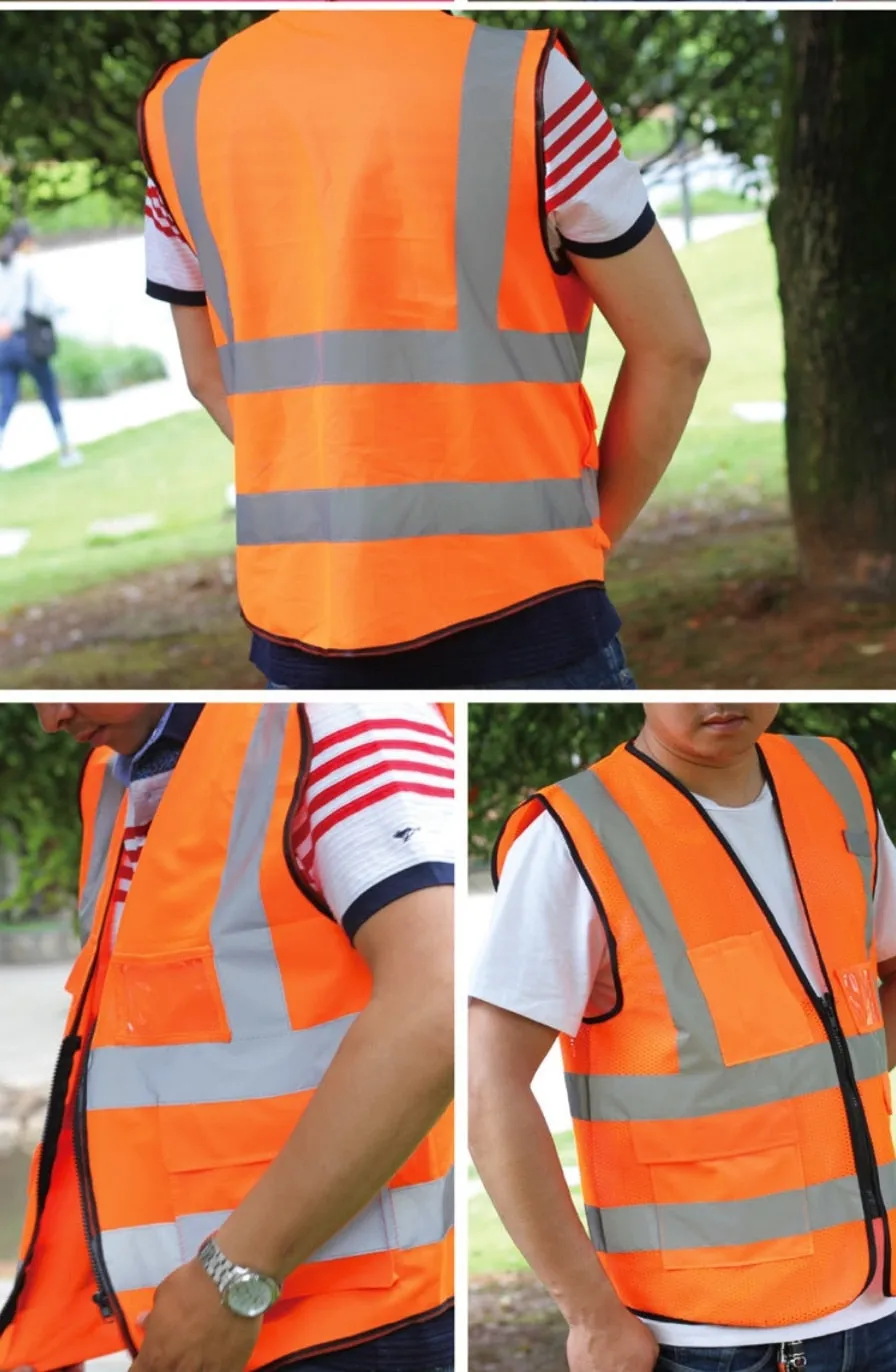 Motorcycle Jacket Reflective Vest