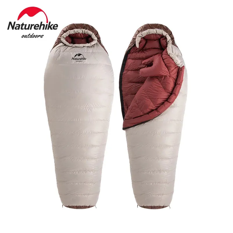 Naturehike Snowbird Mummy Duckdown Extreme Weather Sleeping Bag 1080g Size XL