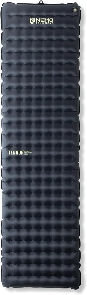 NEMO Equipment Tensor Extreme Conditions Sleeping Pad - Regular (72"x20") - Black/Birch Bud/Citron