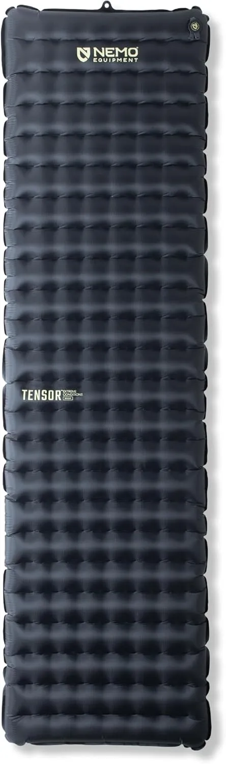 NEMO Equipment Tensor Extreme Conditions Sleeping Pad - Regular (72"x20") - Black/Birch Bud/Citron