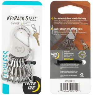 Nite Ize KeyRack Steel S-Biner®