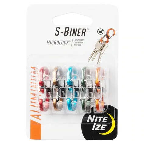 Nite ize - S-Biner MicroLock Aluminum 5