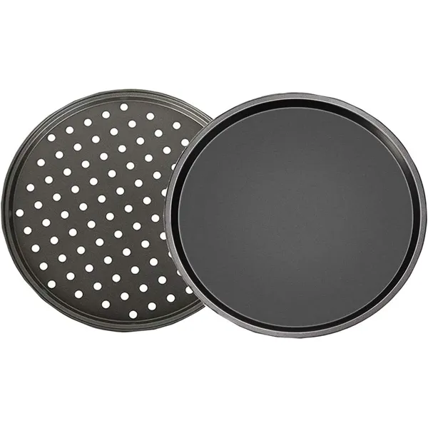 Non Stick Deep Dish Crust Pizza Pan Set