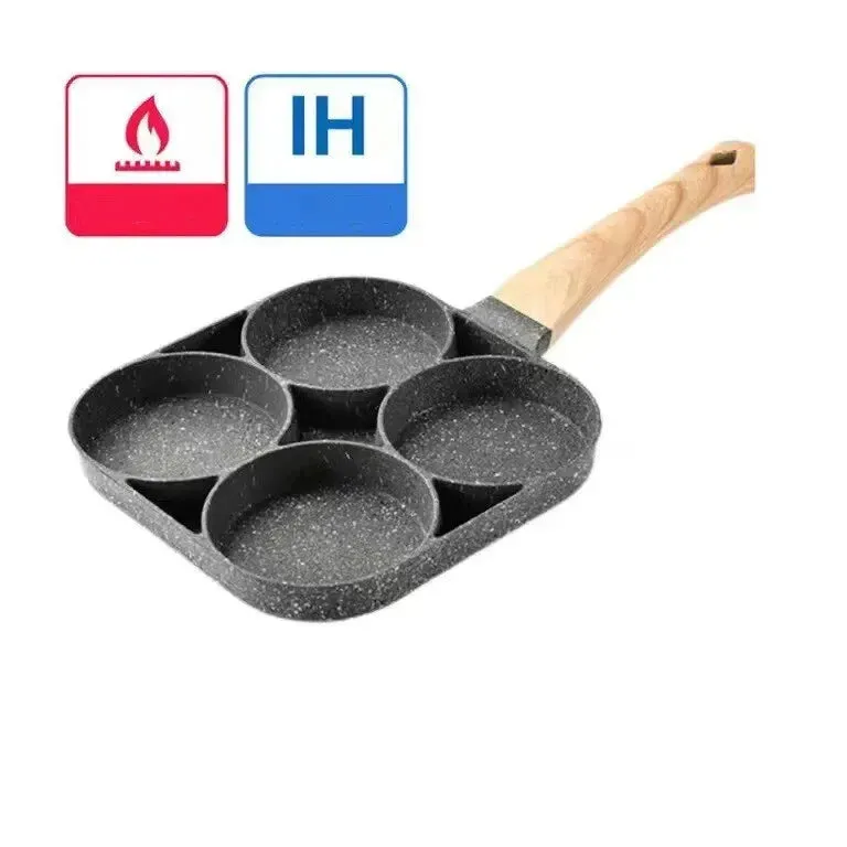Nonstick 4-Hole Omelet Pan