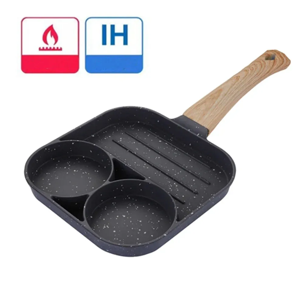 Nonstick 4-Hole Omelet Pan