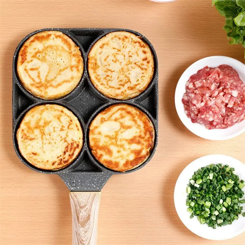 Nonstick 4-Hole Omelet Pan