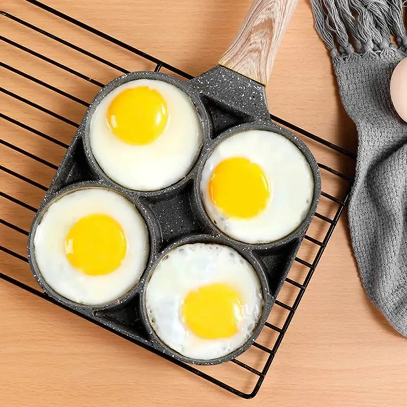 Nonstick 4-Hole Omelet Pan
