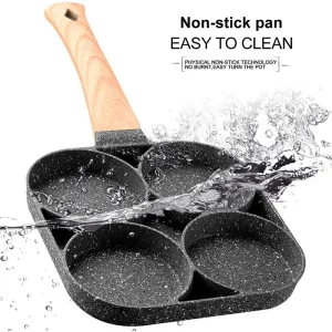 Nonstick 4-Hole Omelet Pan