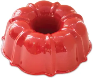 Nordic Ware Formed Bundt, 6 Cup, Red
