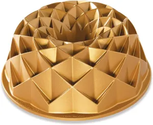Nordic Ware Jubilee Bundt, 10 Cup, Gold