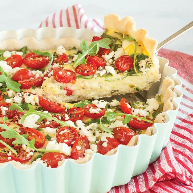 Nordic Ware QUICHE and TART Pan with Removable Bottom